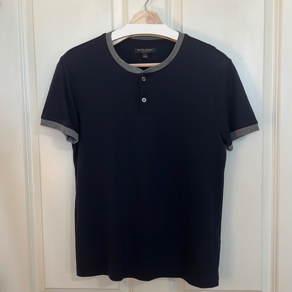 Banana Republic- Luxury-touch Henley shirt